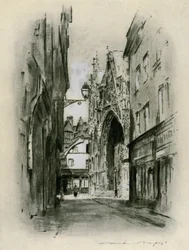 Kathedraal in Lillebonne